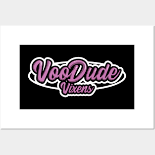 VooDude Vixen Logo Posters and Art